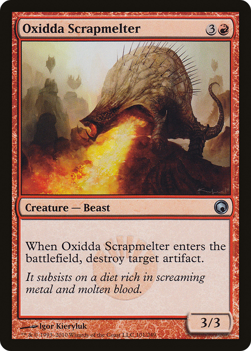 Oxidda Scrapmelter (SOM-101) [Scars of Mirrodin] MTG Single Wizards of the Coast