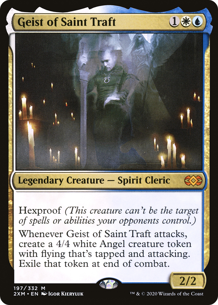 Geist of Saint Traft (2XM-197) [Double Masters] Foil MTG Single Wizards of the Coast