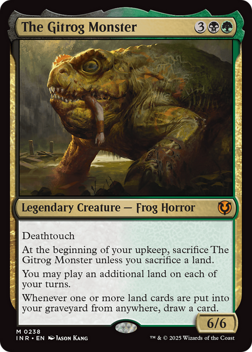 The Gitrog Monster (INR-238) [Innistrad Remastered] Foil MTG Single Wizards of the Coast
