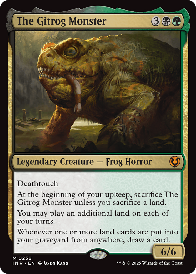 The Gitrog Monster (INR-238) [Innistrad Remastered] MTG Single Wizards of the Coast