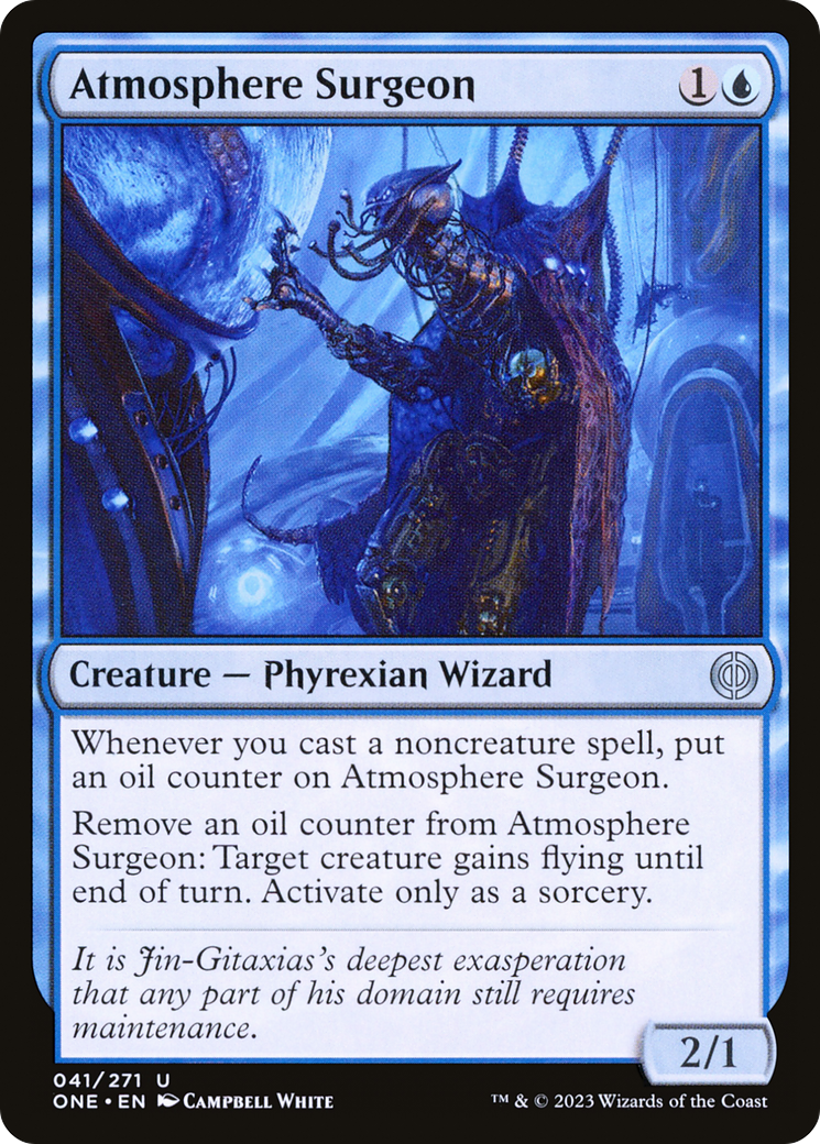 Atmosphere Surgeon (ONE-041) [Phyrexia: All Will Be One] Foil MTG Single Wizards of the Coast
