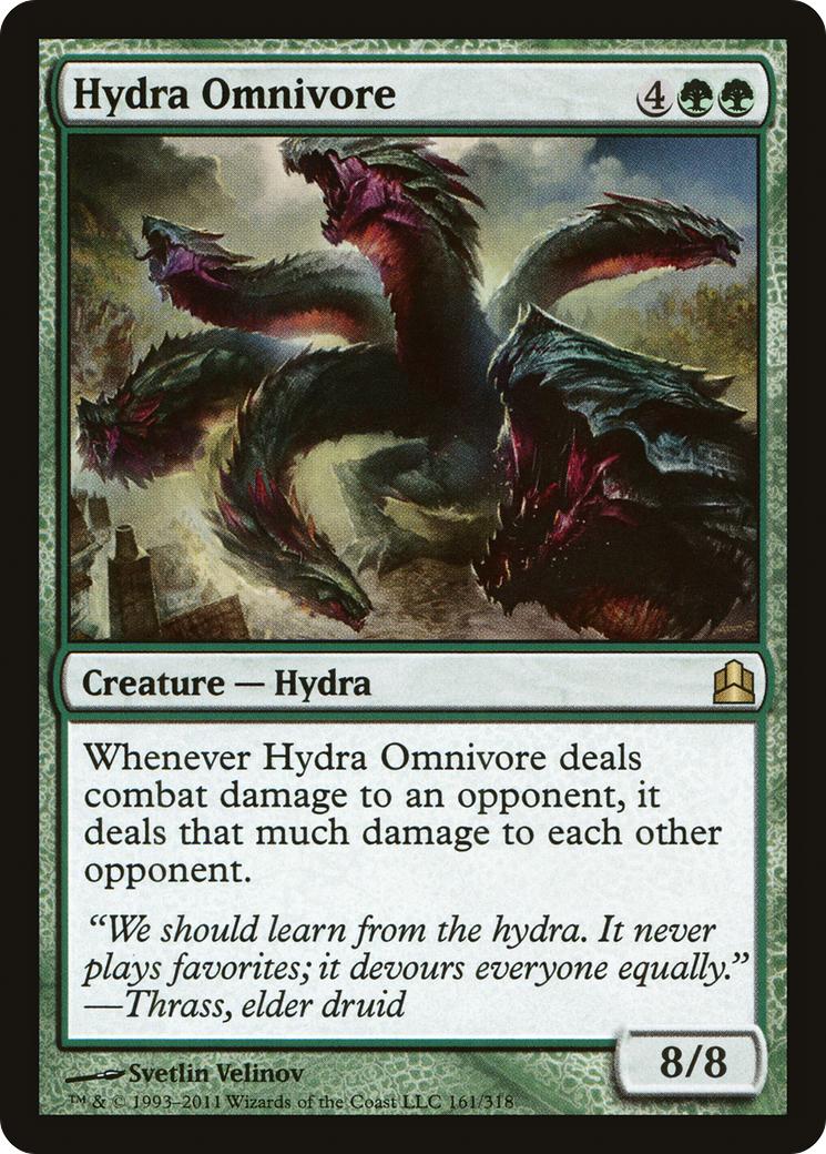 Hydra Omnivore (CMD-161) [Commander 2011] MTG Single Wizards of the Coast