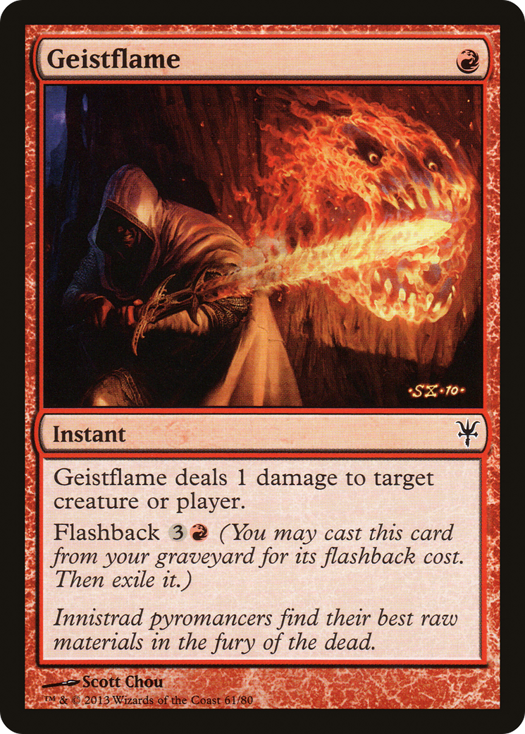 Geistflame (DDK-061) [Misc] Duel Decks: Sorin vs. Tibalt MTG Single Wizards of the Coast