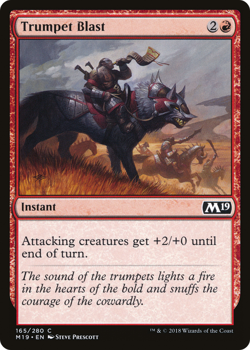Trumpet Blast (M19-165) [Core Set 2019] MTG Single Wizards of the Coast
