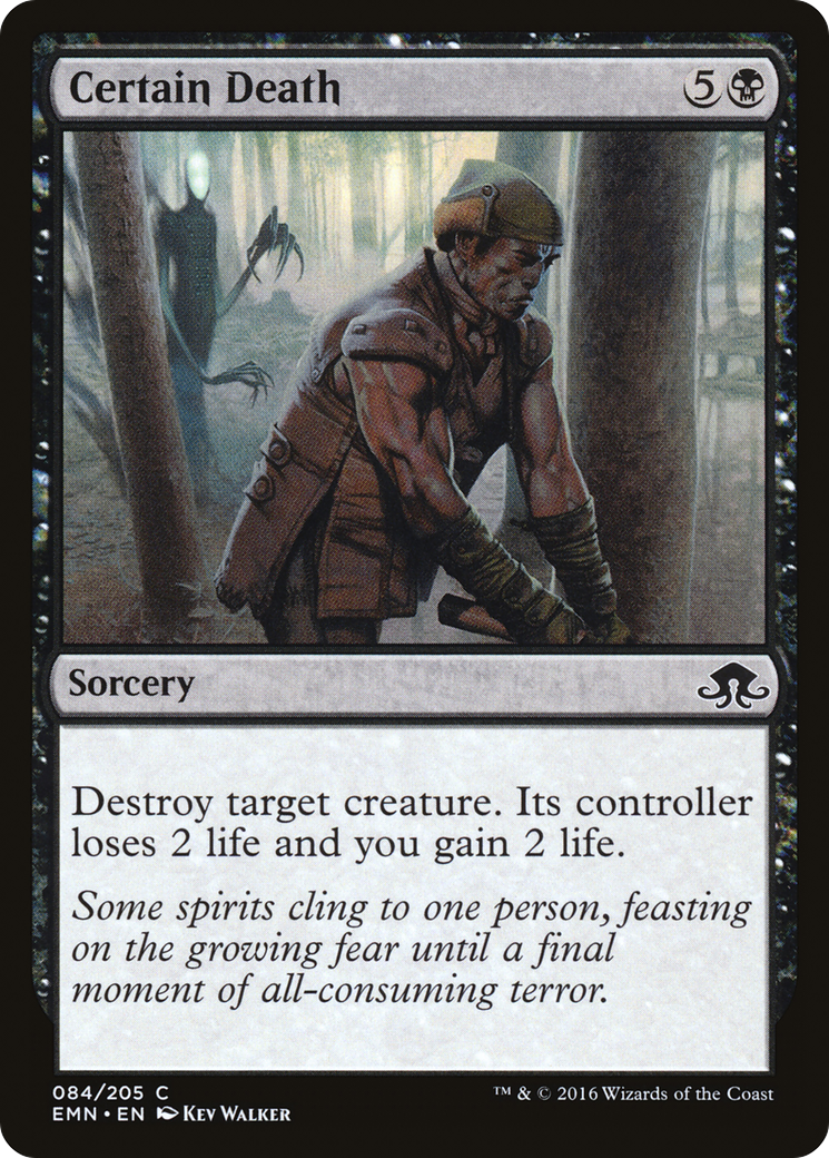 Certain Death (EMN-084) [Eldritch Moon] MTG Single Wizards of the Coast