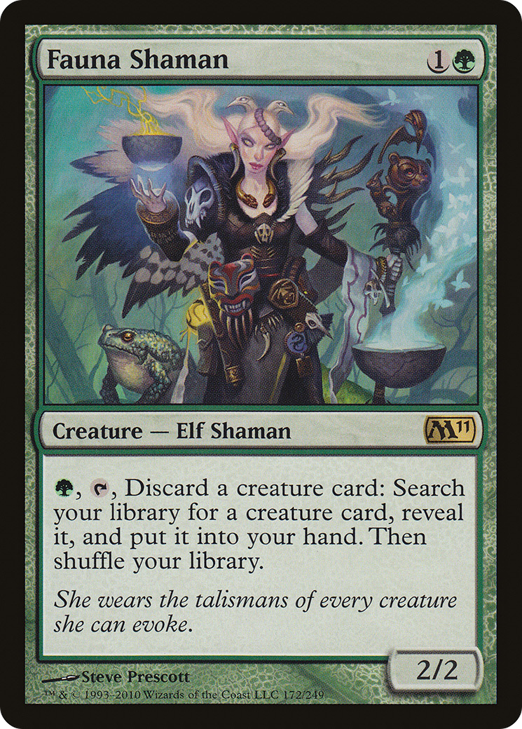 Fauna Shaman (M11-172) [Magic 2011] MTG Single Wizards of the Coast