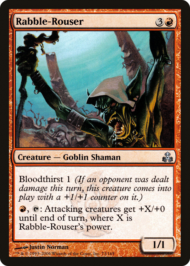 Rabble-Rouser (GPT-073) [Guildpact] Foil MTG Single Wizards of the Coast