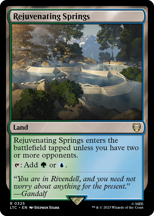 Rejuvenating Springs (LTC-325) [Tales of Middle-earth Commander] MTG Single Wizards of the Coast