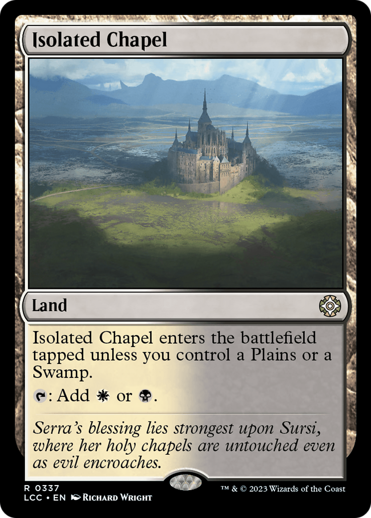 Isolated Chapel (LCC-337) [The Lost Caverns of Ixalan Commander] MTG Single Wizards of the Coast