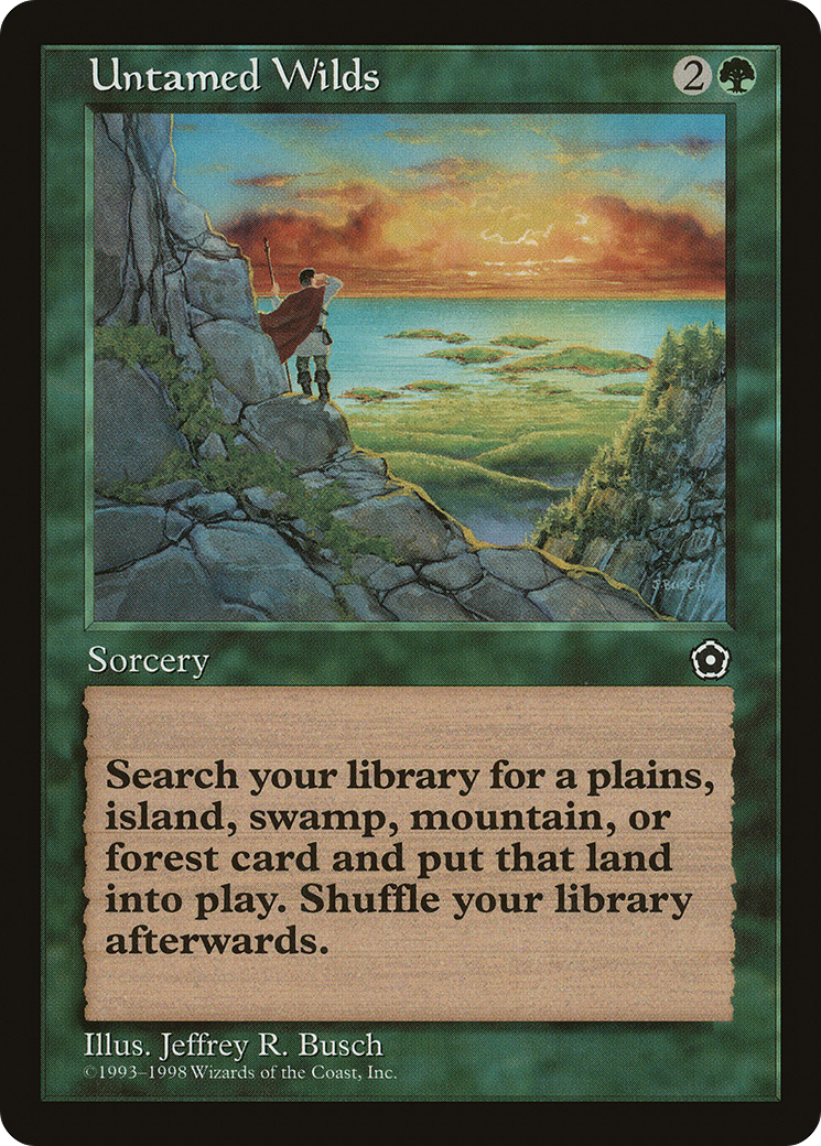 Untamed Wilds (P02-149) [Misc] Portal Second Age MTG Single Wizards of the Coast
