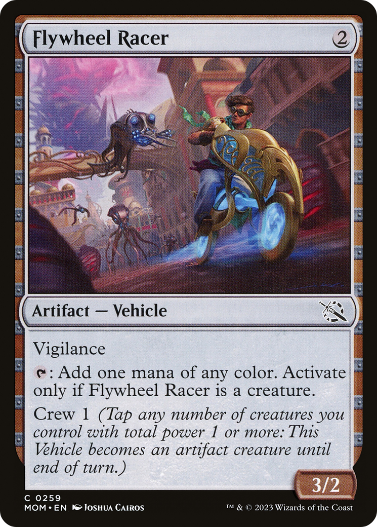 Flywheel Racer (MOM-259) [March of the Machine] MTG Single Wizards of the Coast