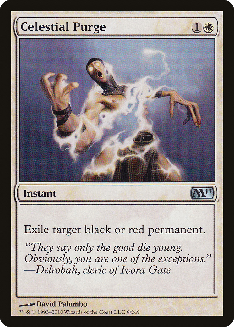Celestial Purge (M11-009) [Magic 2011] Foil MTG Single Wizards of the Coast