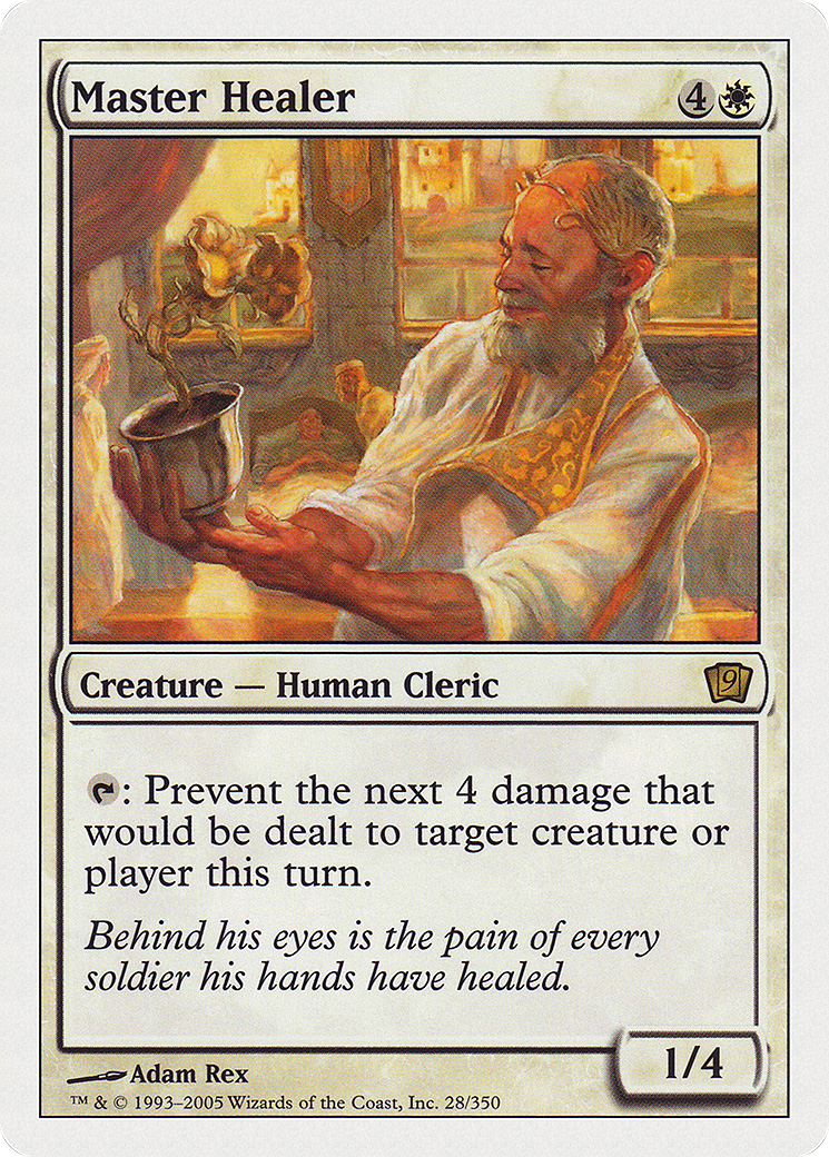 Master Healer (9ED-028) [9th Edition] MTG Single Wizards of the Coast