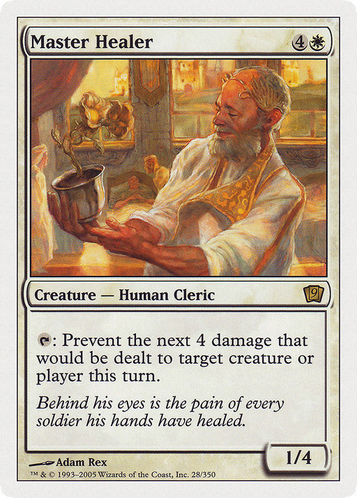 Master Healer (9ED-028) [9th Edition] MTG Single Wizards of the Coast