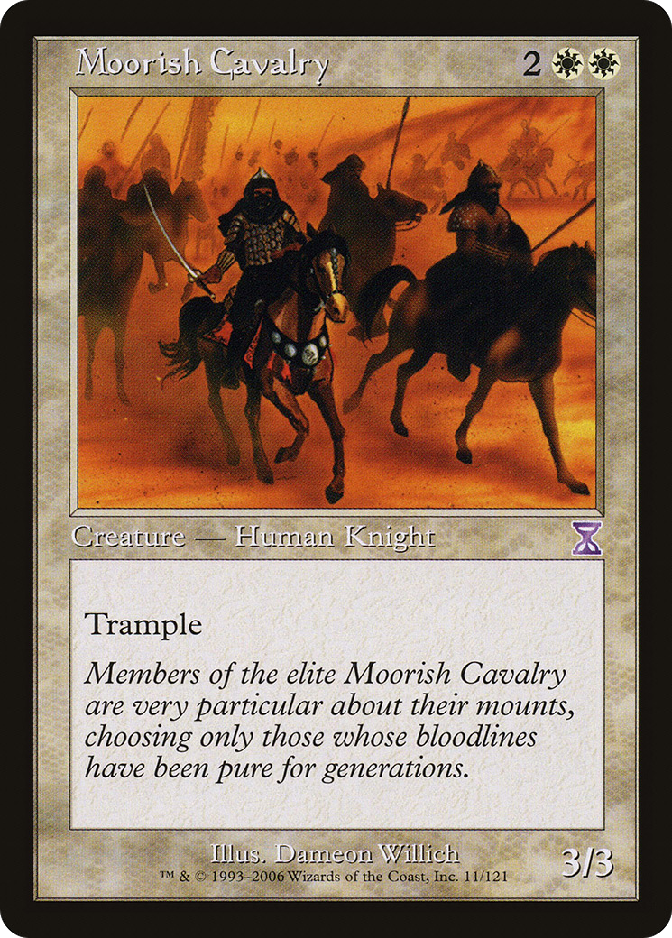 Moorish Cavalry (TSB-011) [Time Spiral Timeshifted] Foil MTG Single Wizards of the Coast