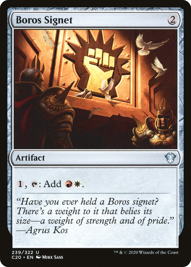 Boros Signet (C20-239) [Commander 2020] MTG Single Wizards of the Coast