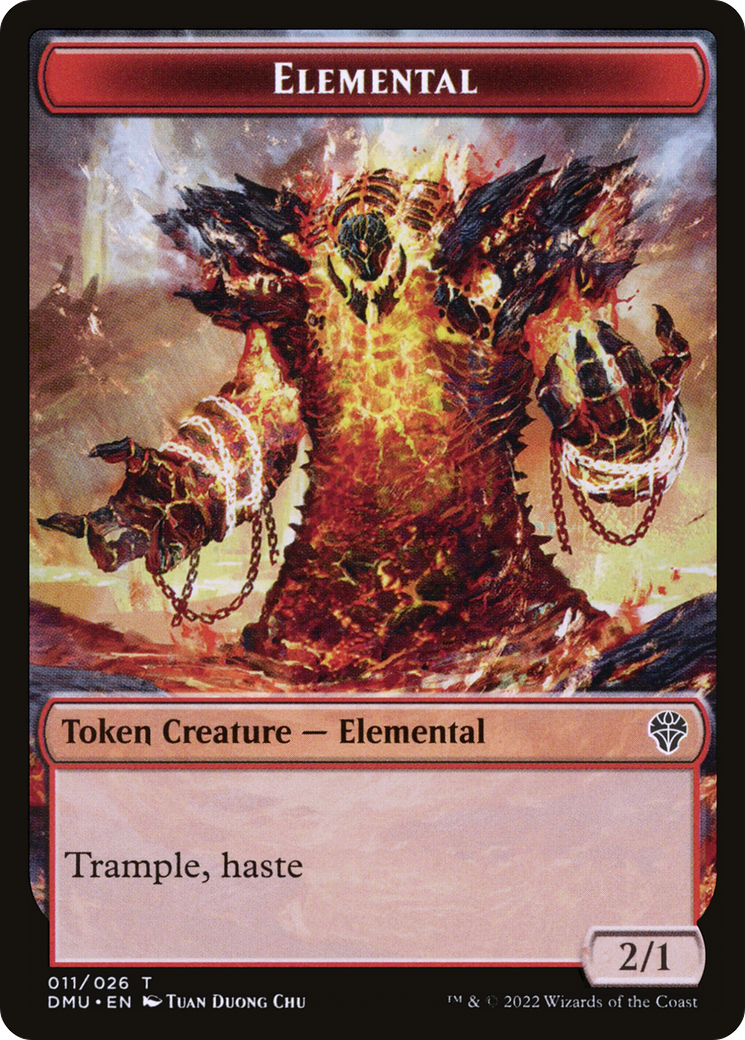 Elemental Token (DMU-011) [Tokens] Dominaria United Tokens MTG Single Wizards of the Coast