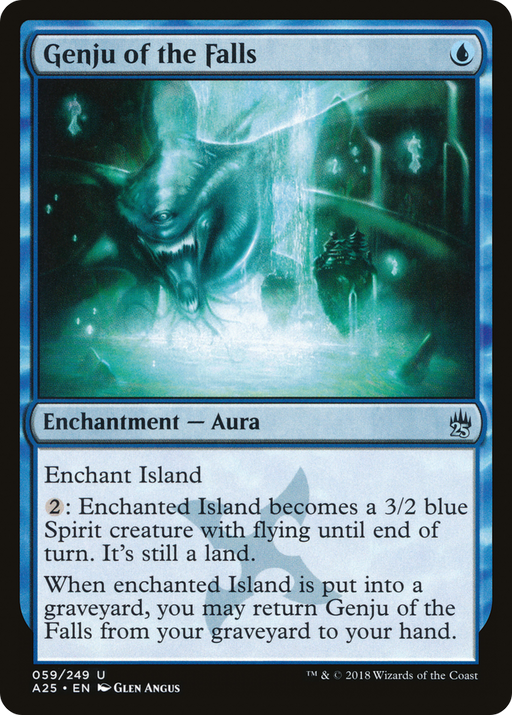 Genju of the Falls (A25-059) [Masters 25] MTG Single Wizards of the Coast