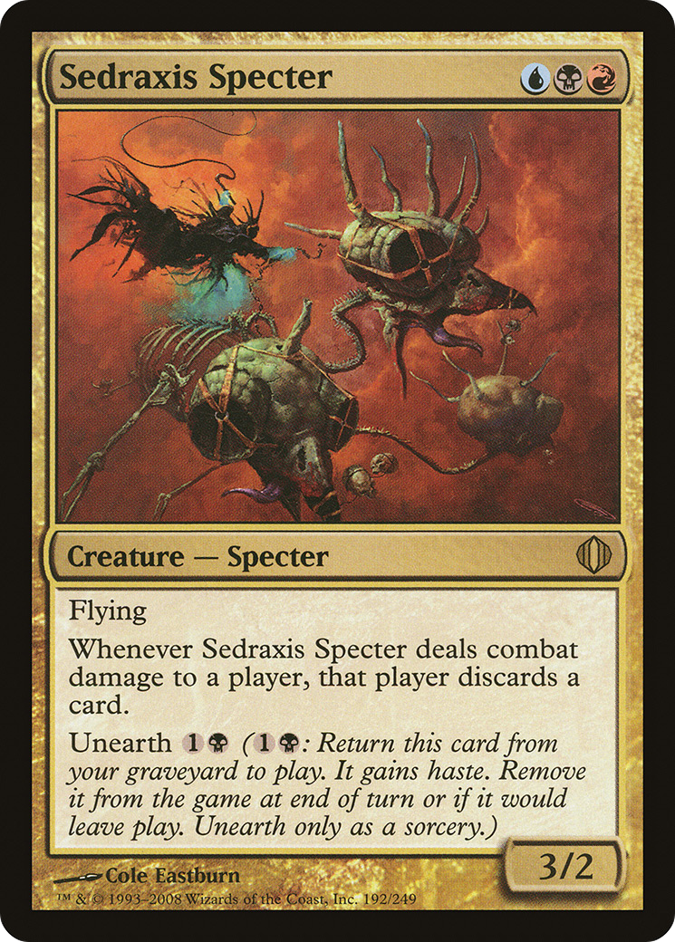 Sedraxis Specter (ALA-192) [Shards of Alara] Foil MTG Single Wizards of the Coast