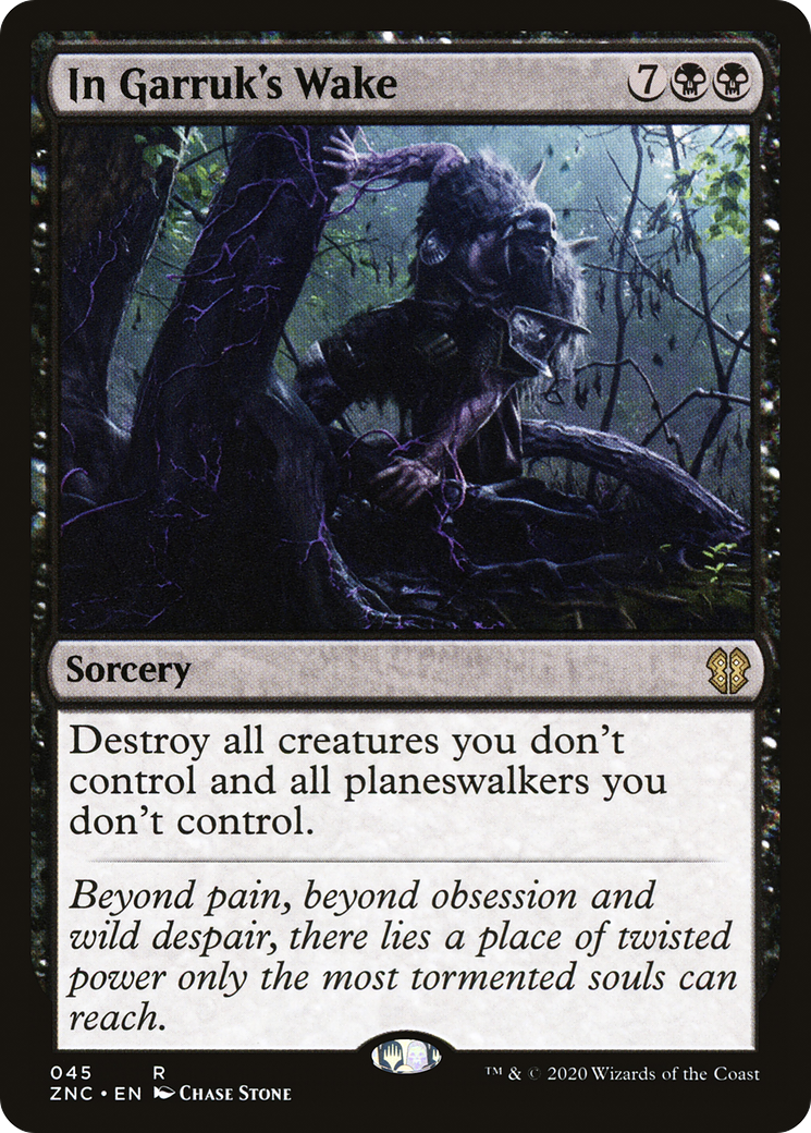 In Garruk's Wake (ZNC-045) [Zendikar Rising Commander] MTG Single Wizards of the Coast