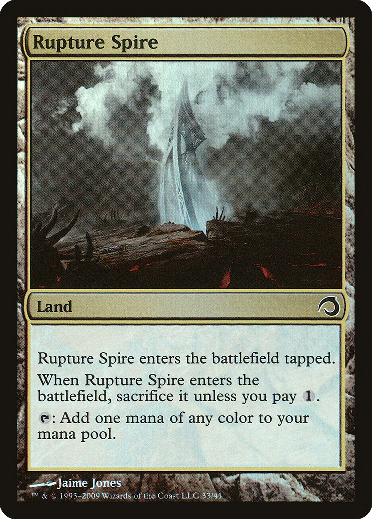 Rupture Spire (PDS-033) [Misc] Premium Deck Series: Slivers Foil MTG Single Wizards of the Coast