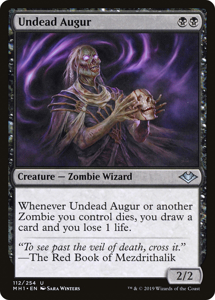 Undead Augur (MH1-112) [Modern Horizons] Foil MTG Single Modern Horizons