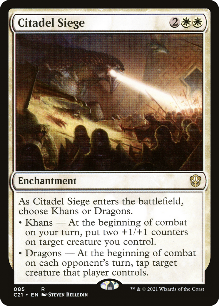 Citadel Siege (C21-085) [Commander 2021] MTG Single Wizards of the Coast