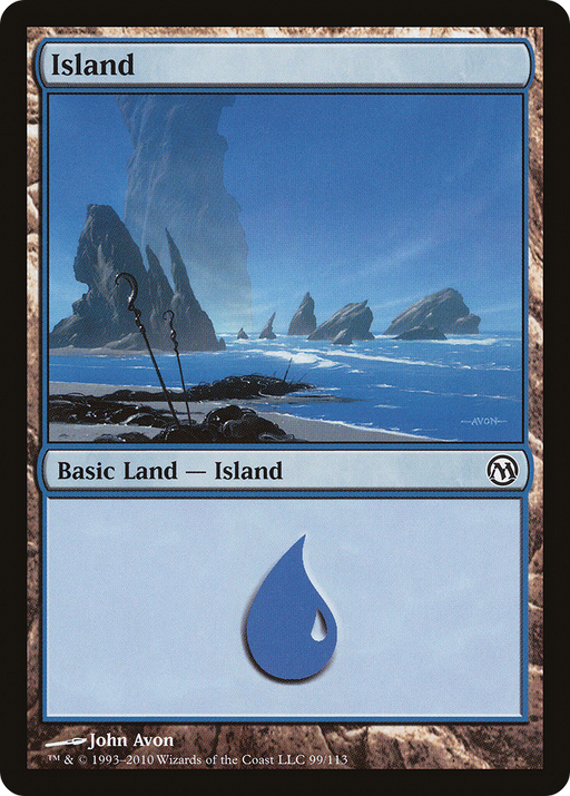Island (99) (DPA-099) [Misc] Duels of the Planeswalkers MTG Single Wizards of the Coast