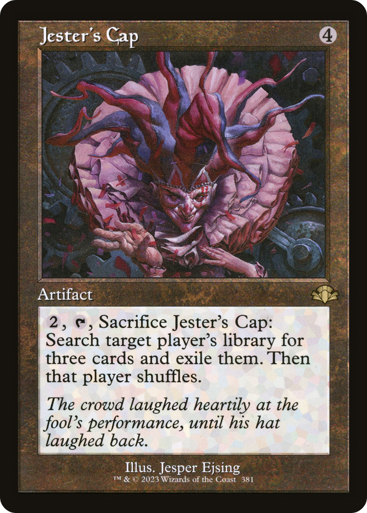 Jester's Cap (DMR-381) [Dominaria Remastered] Foil MTG Single Wizards of the Coast