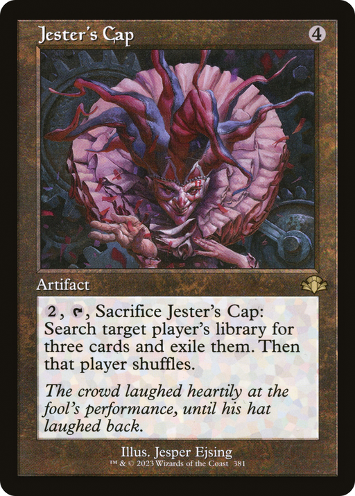Jester's Cap (DMR-381) [Dominaria Remastered] Foil MTG Single Wizards of the Coast