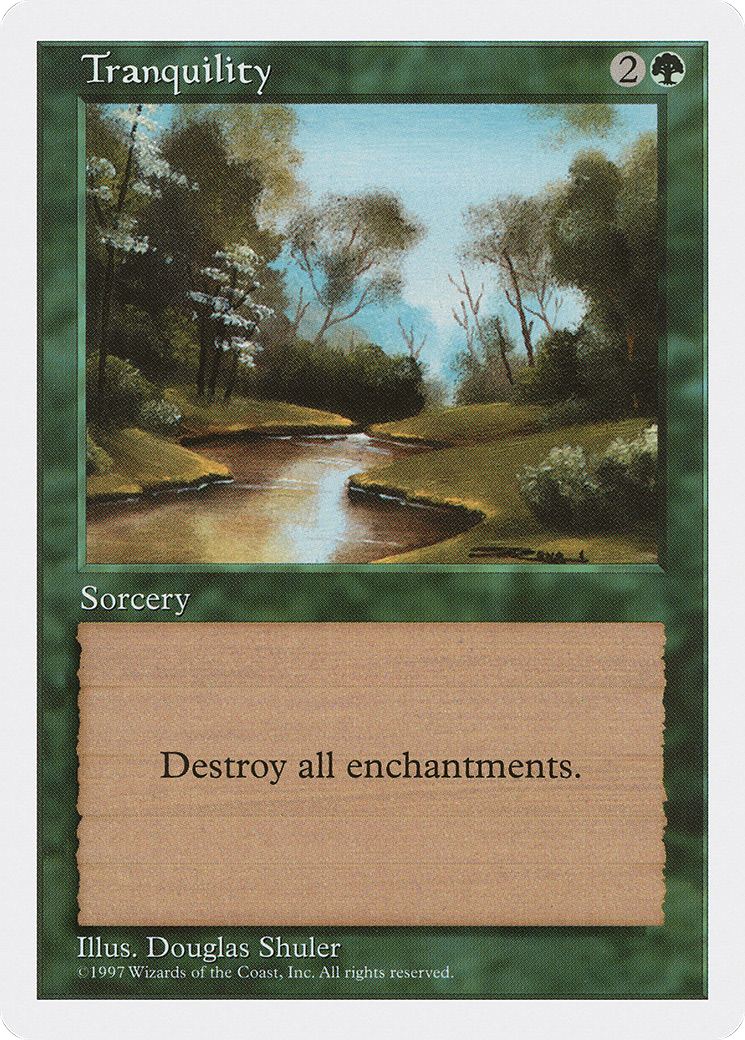 Tranquility (5ED-333) [Fifth Edition] MTG Single Wizards of the Coast