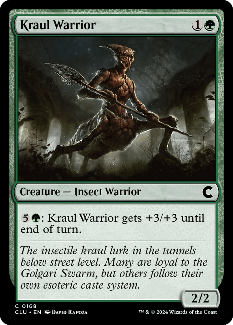 Kraul Warrior (CLU-168) [Ravnica: Clue Edition] MTG Single Wizards of the Coast
