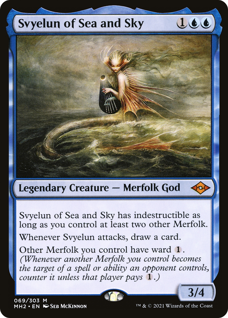 Svyelun of Sea and Sky (MH2-069) [Modern Horizons 2] MTG Single Modern Horizons 2