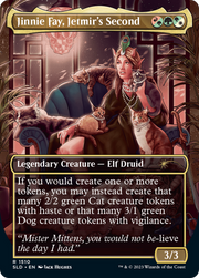 Jinnie Fay, Jetmir's Second (SLD-1510) [Secret Lair] Drop (Borderless) Foil MTG Single Wizards of the Coast