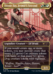 Jinnie Fay, Jetmir's Second (SLD-1510) [Secret Lair] Drop (Borderless) Foil MTG Single Wizards of the Coast