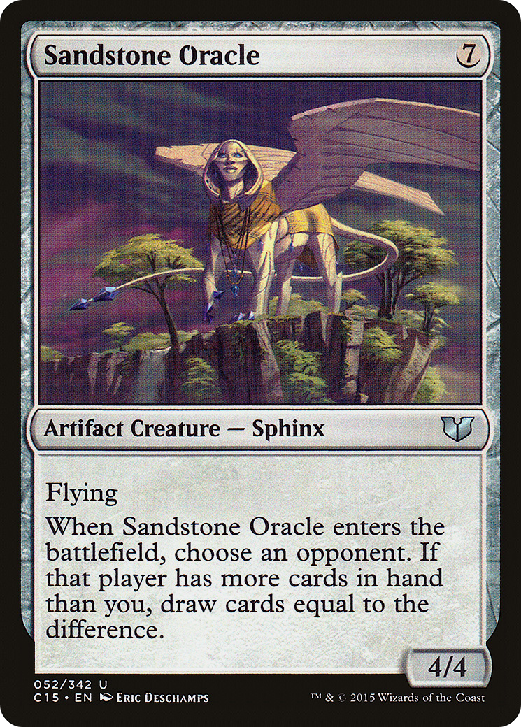 Sandstone Oracle (C15-052) [Commander 2015] MTG Single Wizards of the Coast