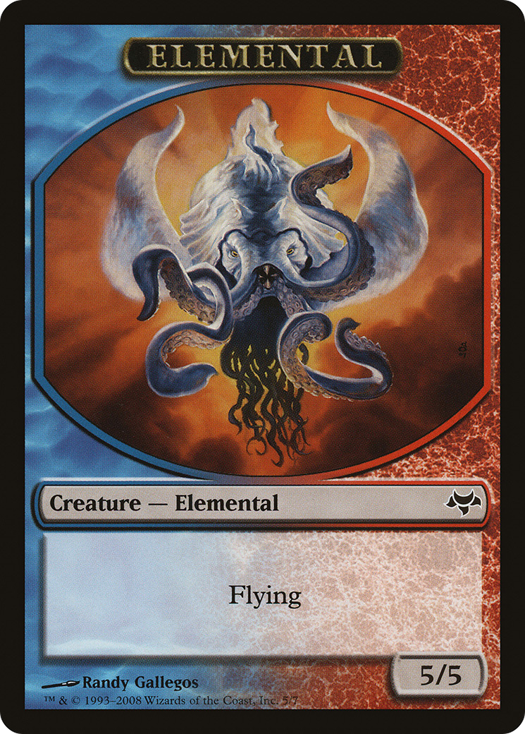 Elemental (EVE-005) [Tokens] Eventide Tokens MTG Single Wizards of the Coast