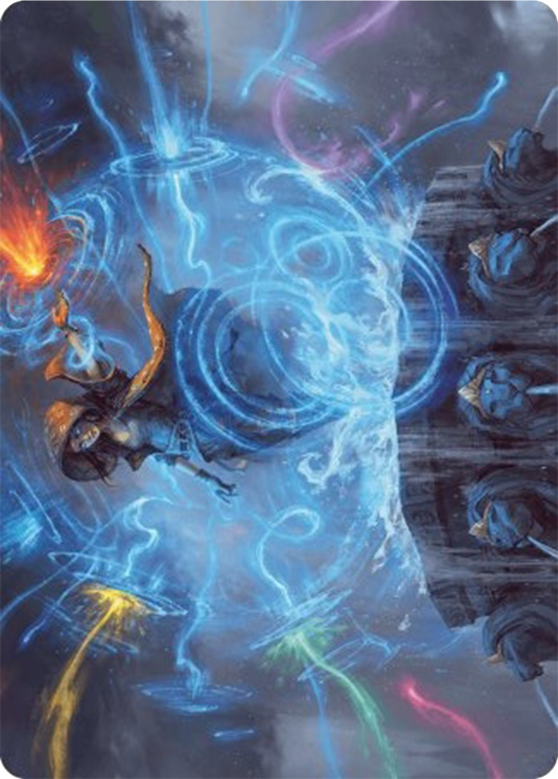 Flusterstorm Art Card [Art Series] Modern Horizons 3 MTG Single Magic: The Gathering