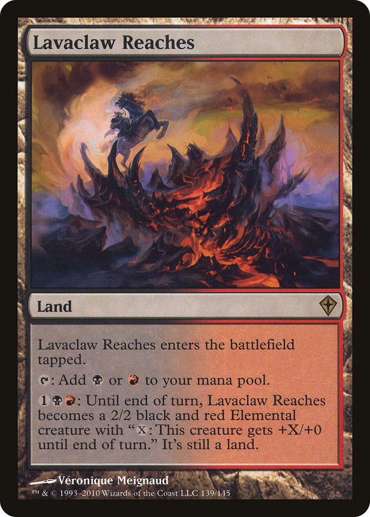 Lavaclaw Reaches (WWK-139) [Worldwake] MTG Single Wizards of the Coast