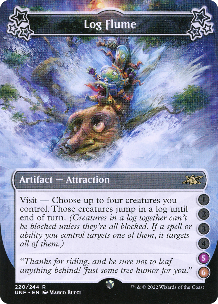 Log Flume (UNF-220B) [Unfinity] Foil MTG Single Wizards of the Coast