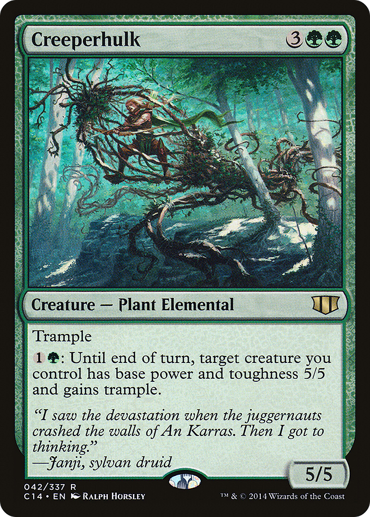 Creeperhulk (C14-042) [Commander 2014] MTG Single Wizards of the Coast