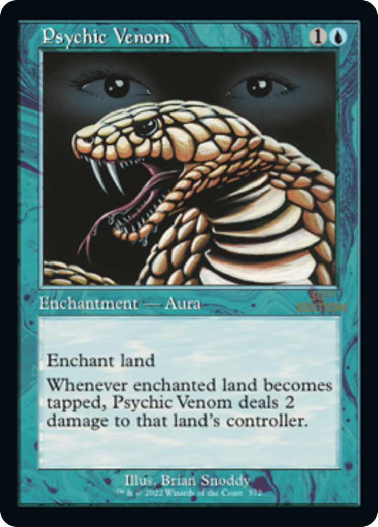Psychic Venom (30A-372) [30th Anniversary Edition] MTG Single Wizards of the Coast