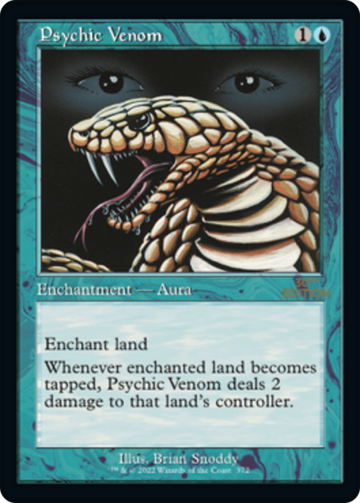 Psychic Venom (30A-372) [30th Anniversary Edition] MTG Single Wizards of the Coast
