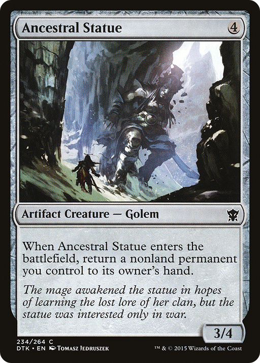 Ancestral Statue (DTK-234) [Dragons of Tarkir] MTG Single Wizards of the Coast