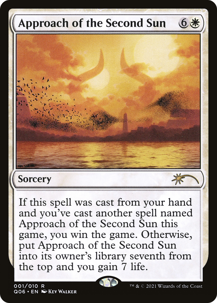Approach of the Second Sun (UMP-001) [Pioneer Challenger Decks 2021] MTG Single Wizards of the Coast