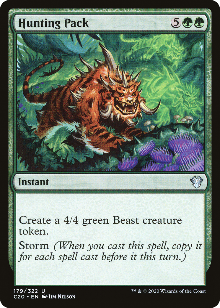 Hunting Pack (C20-179) [Commander 2020] MTG Single Wizards of the Coast