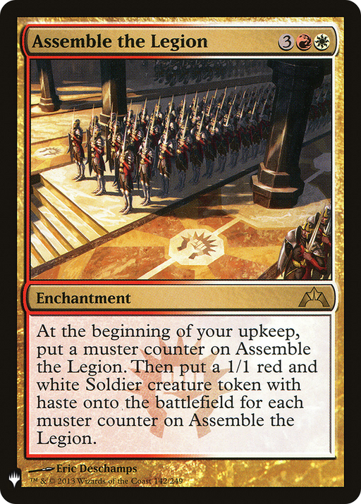 Assemble the Legion (LIST-GTC-142) [Mystery Booster] The List MTG Single Wizards of the Coast