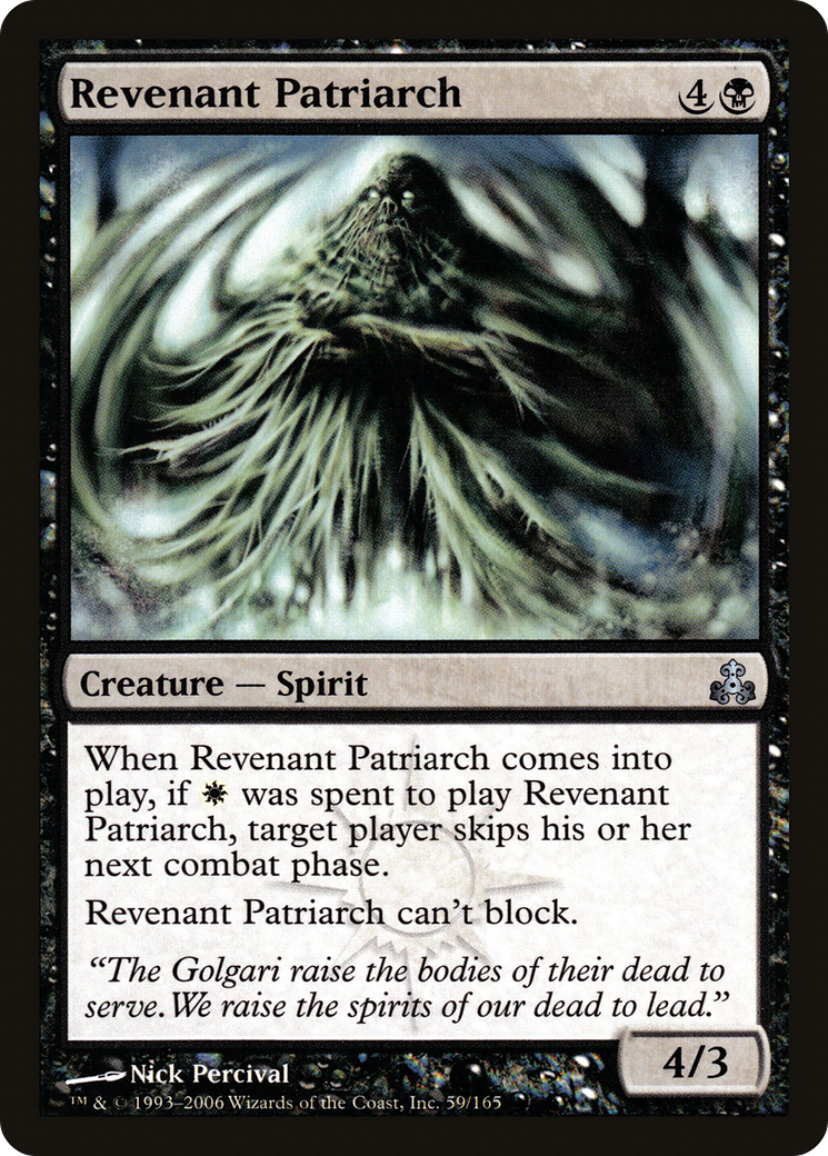 Revenant Patriarch (GPT-059) [Guildpact] Foil MTG Single Wizards of the Coast