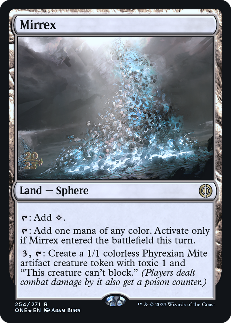 Mirrex (PRE-254) [Phyrexia: All Will Be One Promos] Foil MTG Single Wizards of the Coast