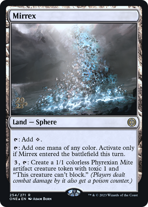 Mirrex (PRE-254) [Phyrexia: All Will Be One Promos] Foil MTG Single Wizards of the Coast